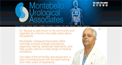 Desktop Screenshot of montebellourologicalassociates.com